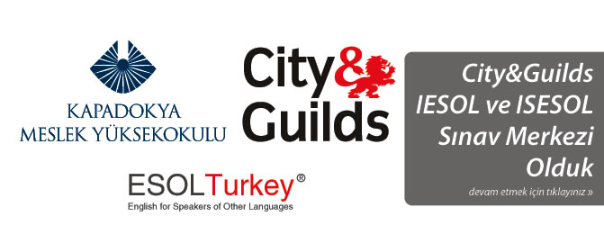 Yüksekokulumuz City&Guilds IESOL ve ISESOL Sınav Merkezi Oldu
