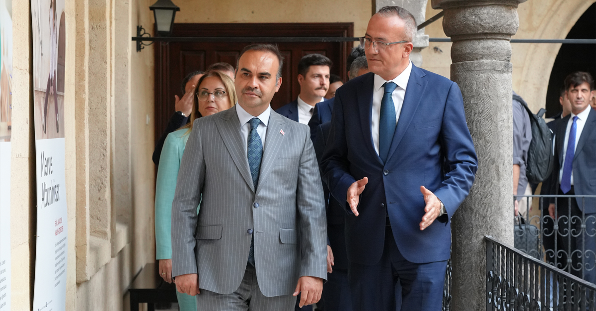 T.C. Sanayi ve Teknoloji Bakanı Fatih Mehmet Kacır Üniversitemizi Ziyaret Etti