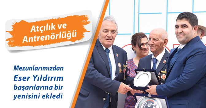 Atçılık ve Antrenörlüğü Programı Mezunlarımızdan Eser Yıldırım İstiklal Savaşı Koşusu’nu Kazandı