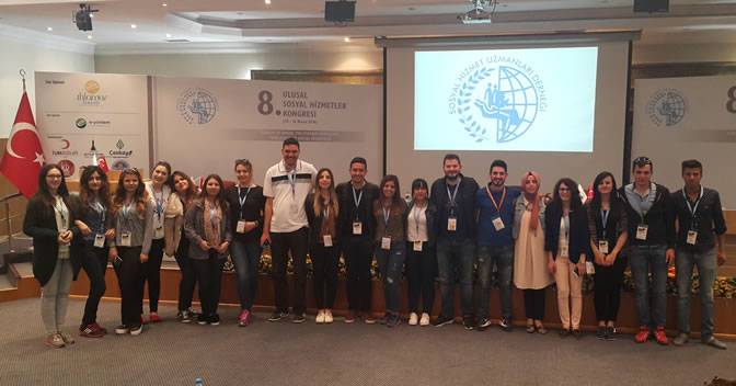 Kapadokya MYO Sosyal Hizmetler Programı, Ulusal Sosyal Hizmet Kongresi'ne Katıldı