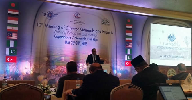 D-8 Ülkeleri Havacılıkta İşbirliği İçin Kapadokya'da Toplandı