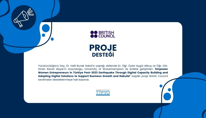 Projemiz, British Council Tarafından Desteklenmeye Hak Kazandı