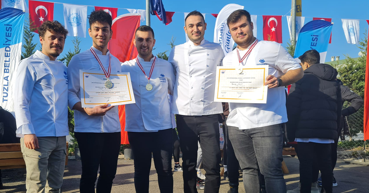 19. Uluslararası İstanbul Gastronomi Festivali’nde madalyaya doyduk