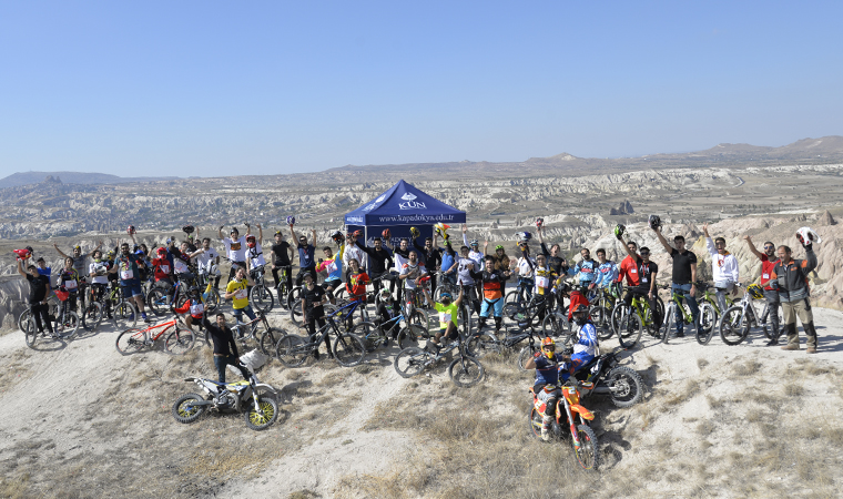 Üniversitemiz Kapadokya Bölgesinde DownHill Sporcularını Ağırladı