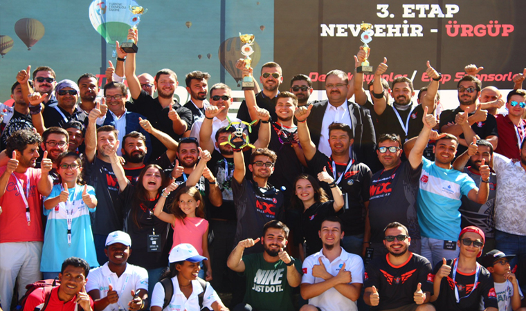 Türkiye Drone Şampiyonası Kapadokya Etabı Tamamlandı
