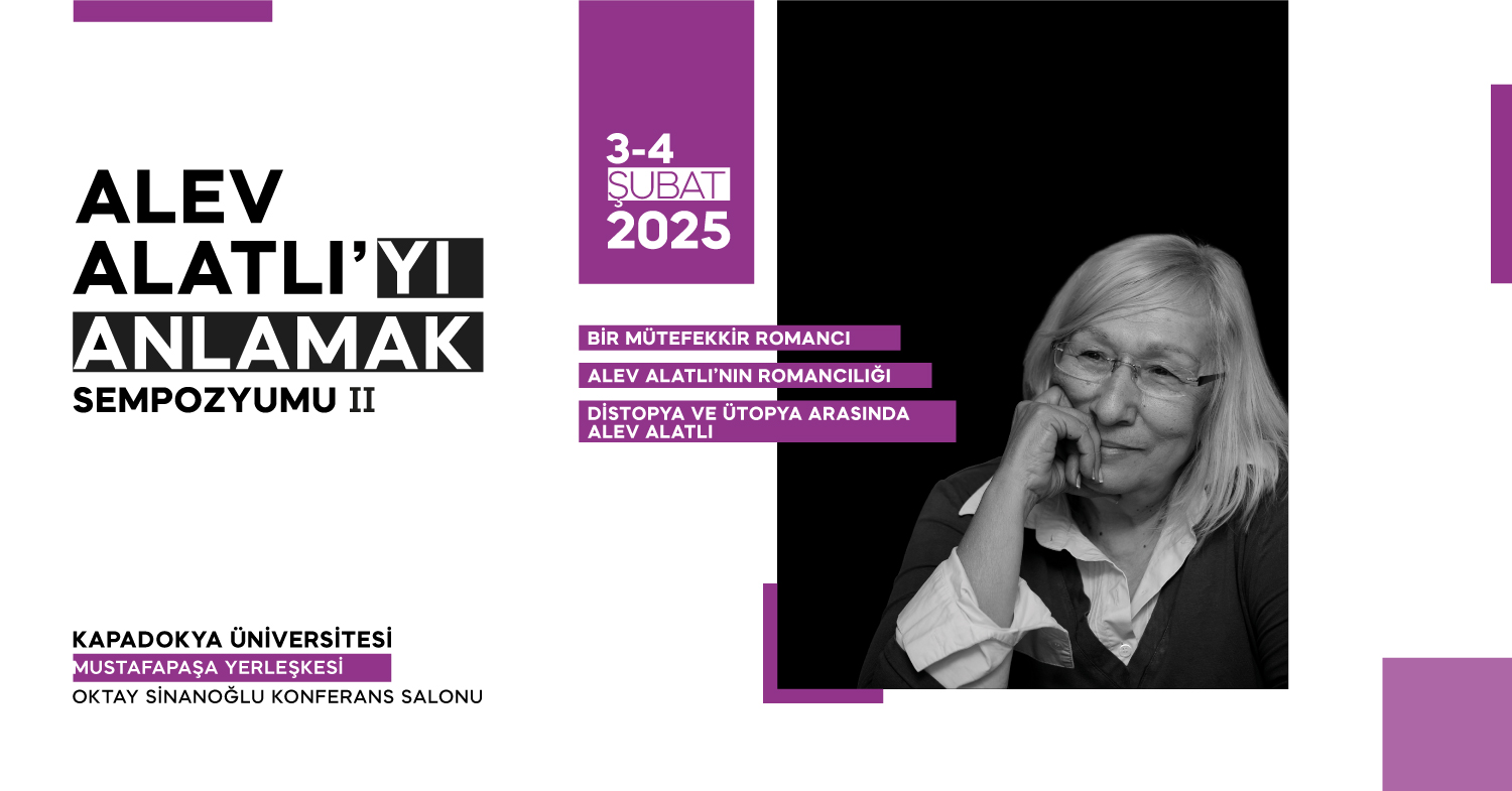 II. “Alev Alatlı’yı Anlamak" Sempozyumu, 3-4 Şubat Tarihlerinde Yapılacak