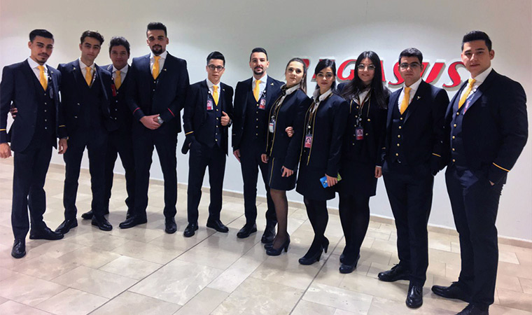 Kapadokyalı Öğrenciler Pegasus Hava Yollarında Çalışmaya Başladı