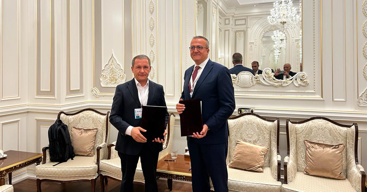 Üniversitemiz ile Harezm Valiliği arasında mutabakat zaptı imzalandı