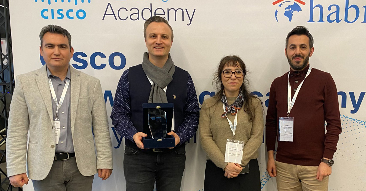 Cisco Networking Academy’den KÜN’e “Lider Üniversite” Ödülü