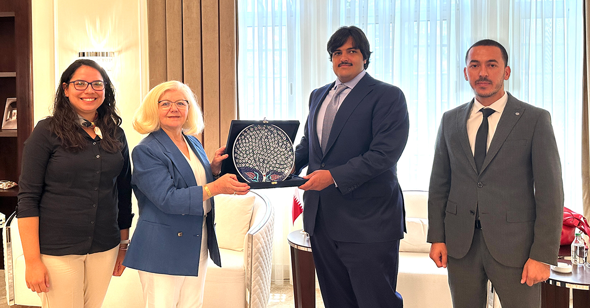 Uluslararası İlişkiler Koordinatörlüğümüzden büyükelçiliklere ziyaret