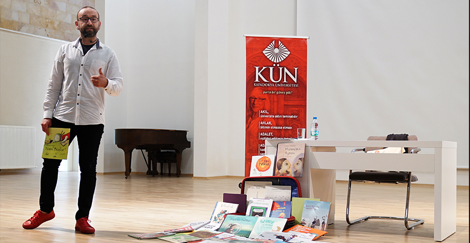 Murat Moroğlu “Bir Bavul Kitap” ile Kapadokya'da