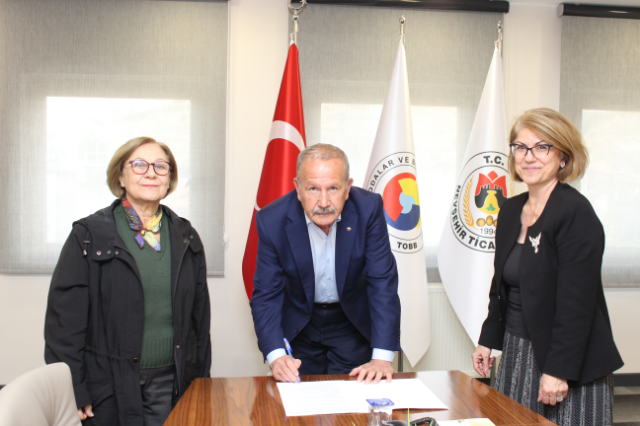 Üniversitemiz ile Nevşehir Ticaret Borsası arasında eğitimde iş birliği protokolü imzalandı