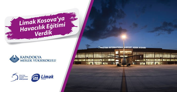 Limak Kosova Personeline Havacılık Eğitimi Verildi
