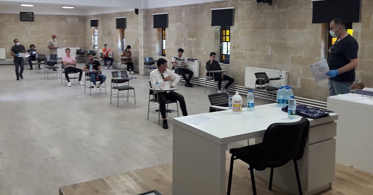 Covid – 19 Önlemli Yabancı Uyruklu Öğrenci Sınavı