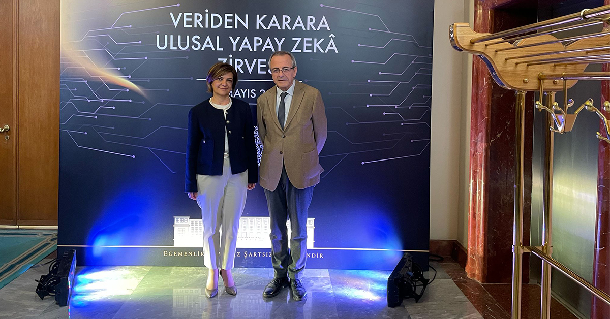TBMM’de Düzenlenen “Veriden Karara Ulusal Yapay Zekâ Zirvesi’ne Katıldık