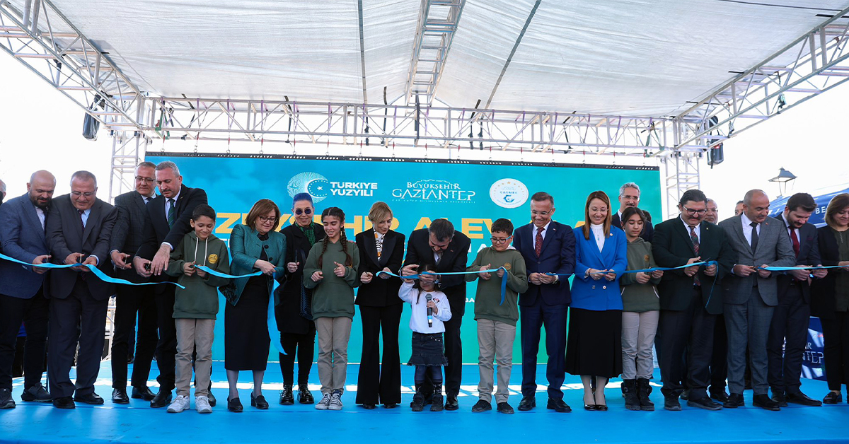 Gaziantep Kuzeyşehir Alev Alatlı Eğitim ve Sanat Merkezi Açıldı