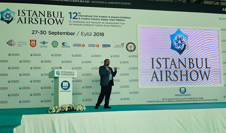 Üniversitemiz İstanbul Airshow'da Düzenlenen İHA Paneline Katıldı