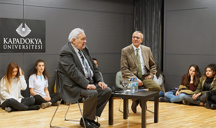 İlber Ortaylı Kapadokya’da Konferans Verdi