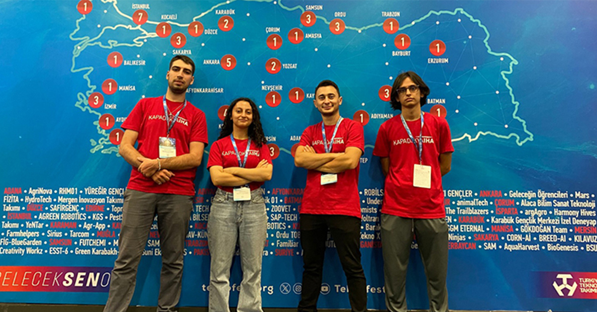 Teknofest Takımımız ‘Tarım Teknolojileri Yarışması’nda Nevşehir’i Temsil Etti