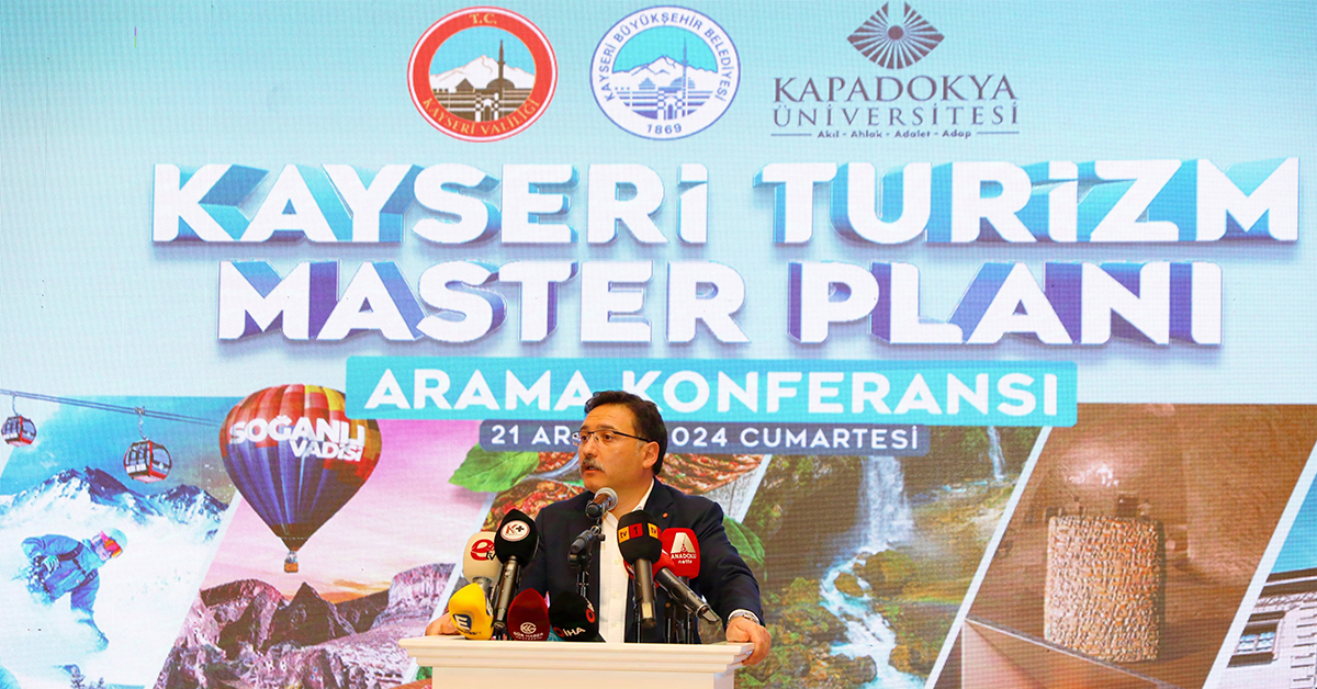 Kayseri Turizminde Yeni Dönem: Üniversitemiz Öncülüğünde Kayseri Turizm Master Planı Arama Konferansı Başladı