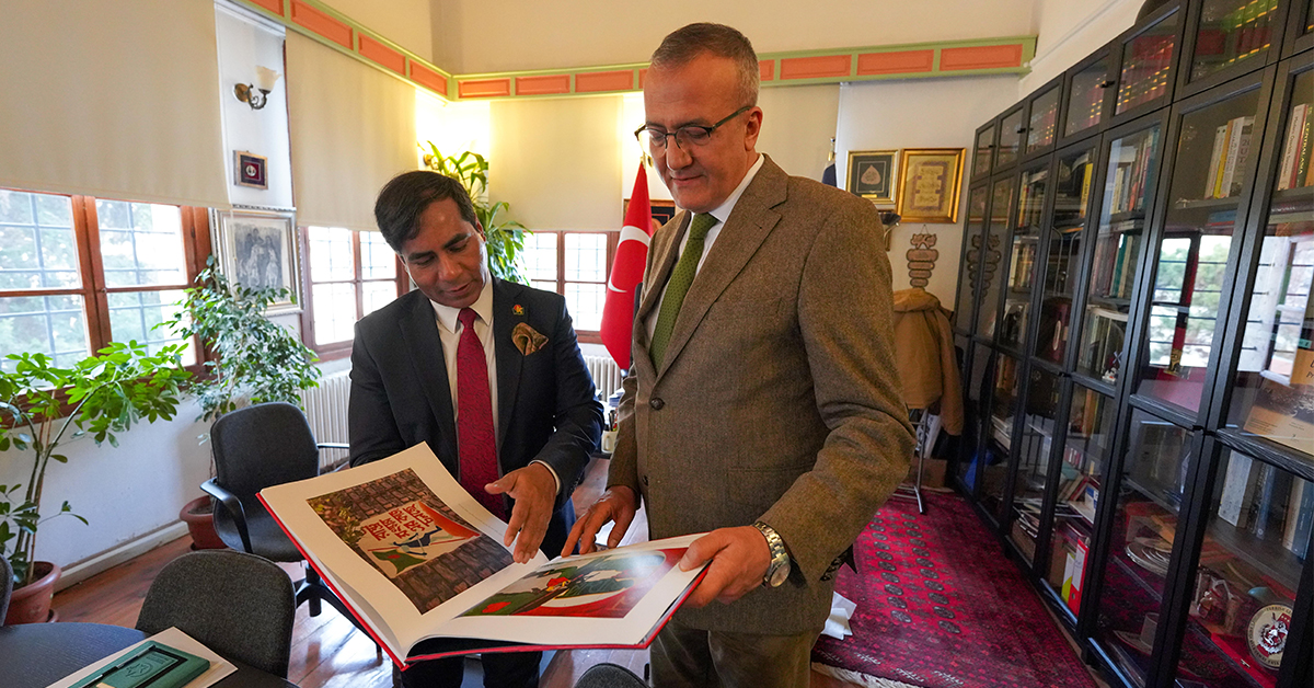 Bangladeş Halk Cumhuriyeti Ankara Büyükelçisi Amanul Haq, Üniversitemizi Ziyaret Etti