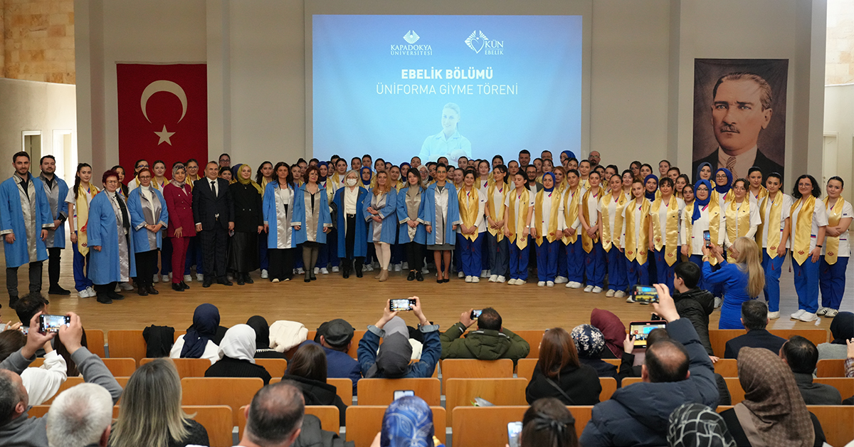 Ebelik ve Hemşirelik Bölümü Öğrencilerimiz Üniformalarını Giydiler