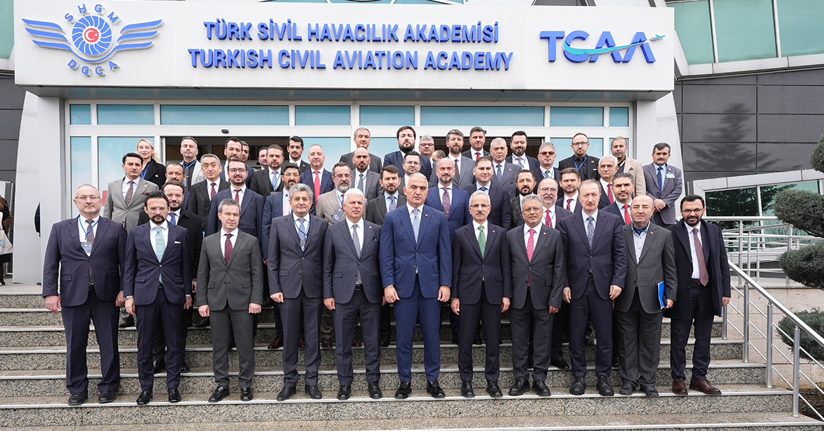 Üniversitemiz, 1. Ulusal Havacılık Şûrası'nda Yerini Aldı