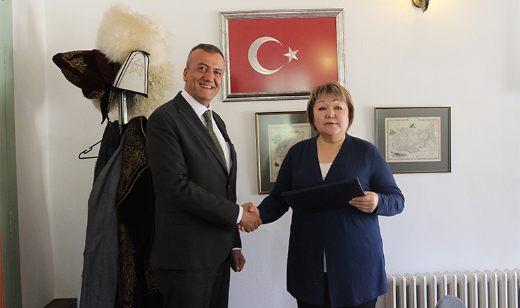 L.N. Gumilev Avrasya Milli Üniversitesi ile Üniversitemiz Arasında İşbirliği Protokolü