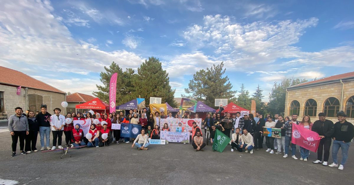 Öğrenci Toplulukları Tanıtım Günü Ürgüp Fabrika Yerleşkesinde yapıldı