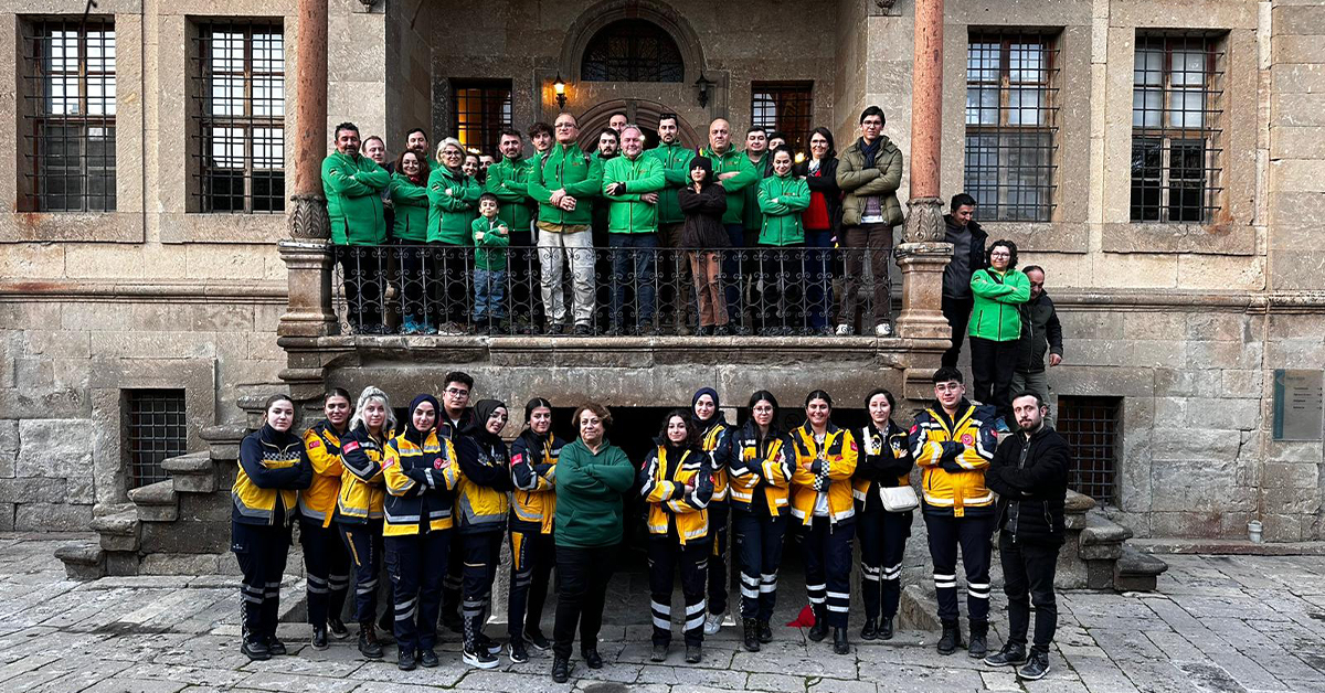 “Doğada Acil Müdahale Eğitimi” Kapadokya Üniversitesi Ev Sahipliğinde Gomeda Vadisinde Yapıldı