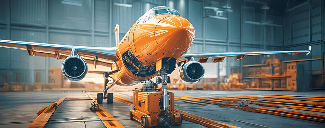 Uçak Bakım ve Onarım bölümü