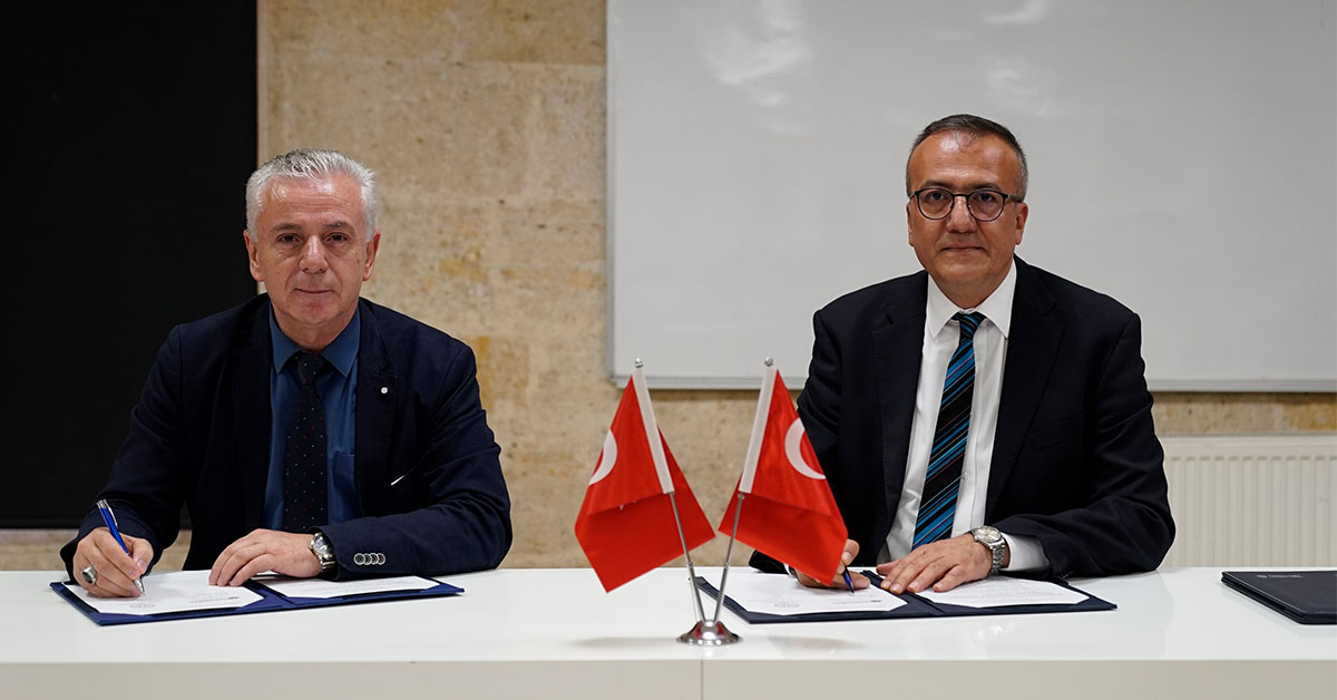 Üniversitemiz ile Uluslararası Vizyon Üniversitesi Arasında İş Birliği Protokolü