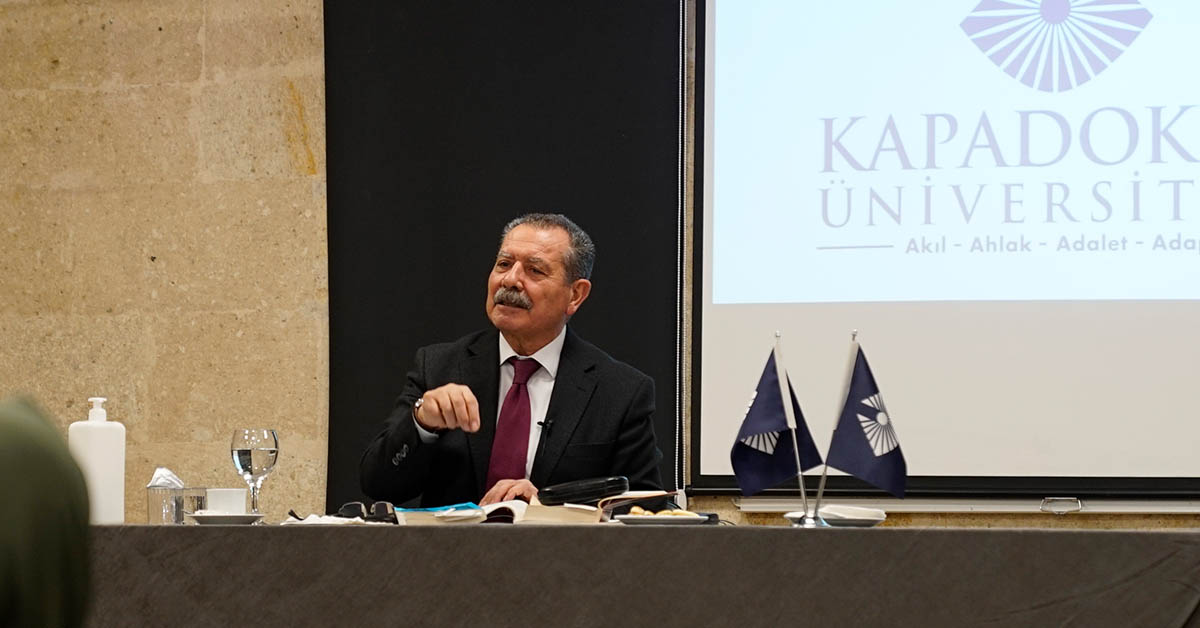 Lisansüstü Seminerleri Prof. Dr. Onur Bilge Kula'yı ağırladı