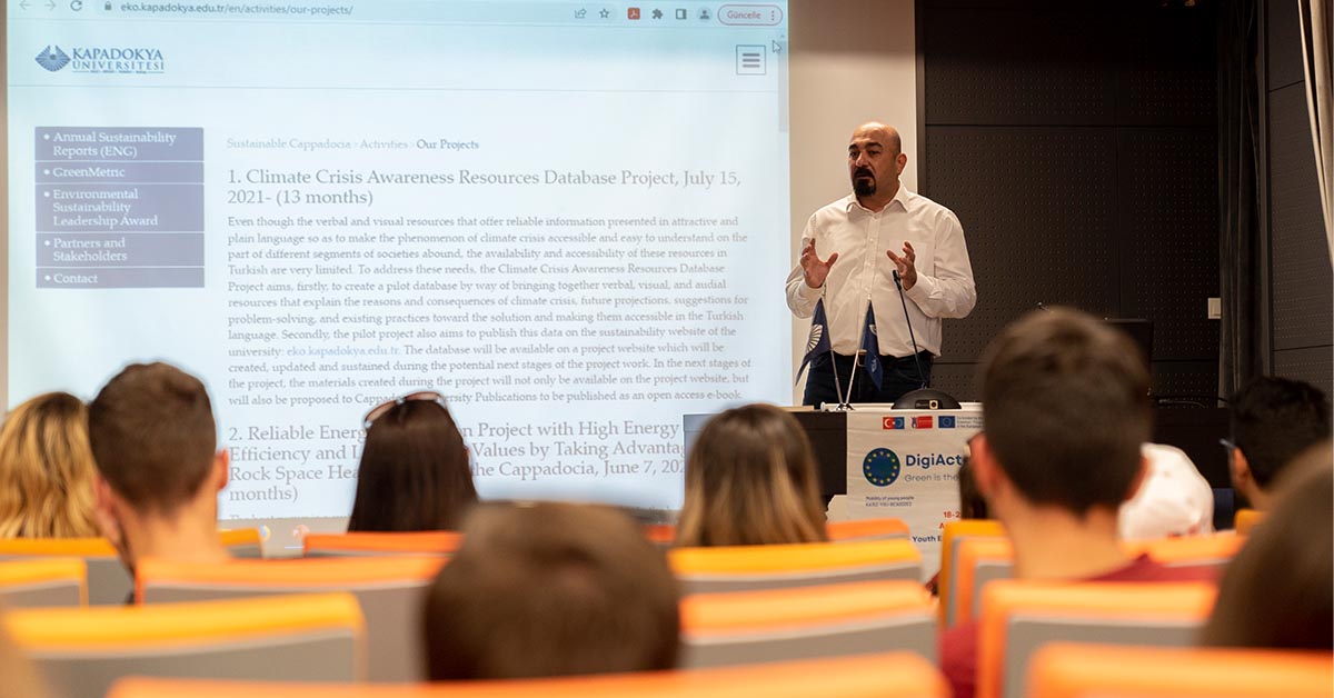 Avrupa Gençlik Projesi Katılımcılarını Üniversitemizde Ağırladık