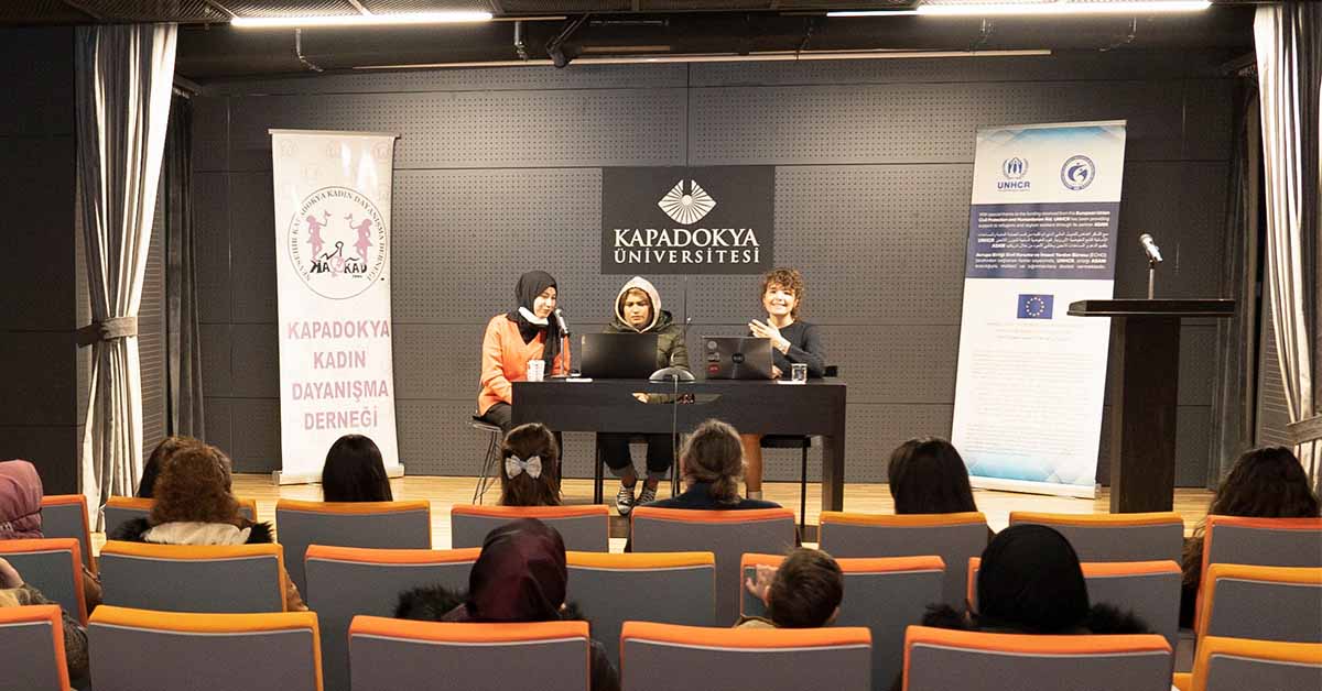 “Kadın ve Yaşam El ele” söyleşisi yapıldı