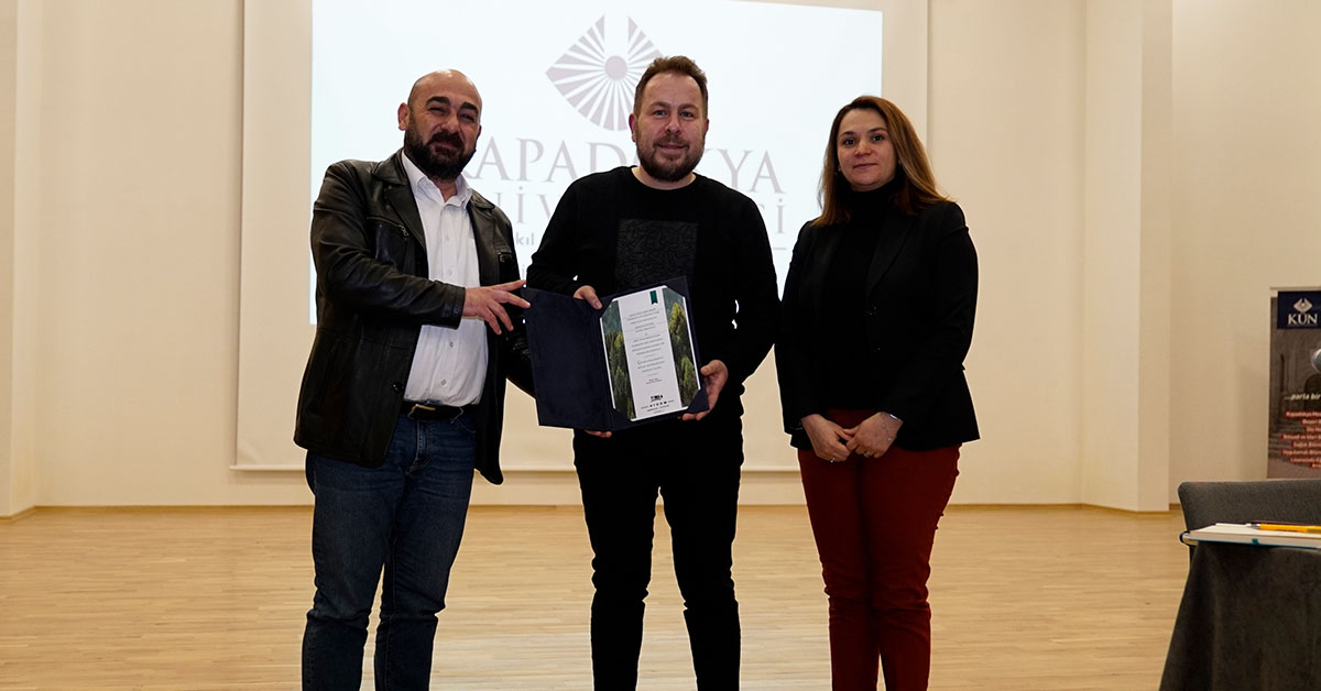 Lisansüstü Seminerleri Şef Yunus Emre Akkor'u konuk etti